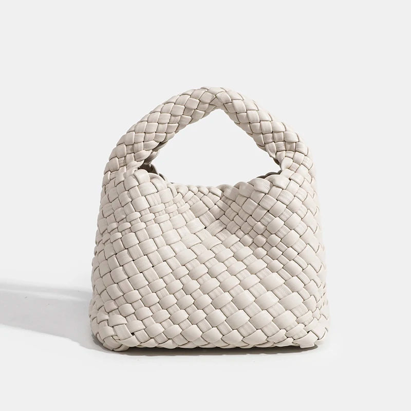 2025 Mini Women's crossbody Handbag Fashion Bag Hand-woven Crossbody Bags  Small Size For Women Woven Tote Bag - Artigo Importado