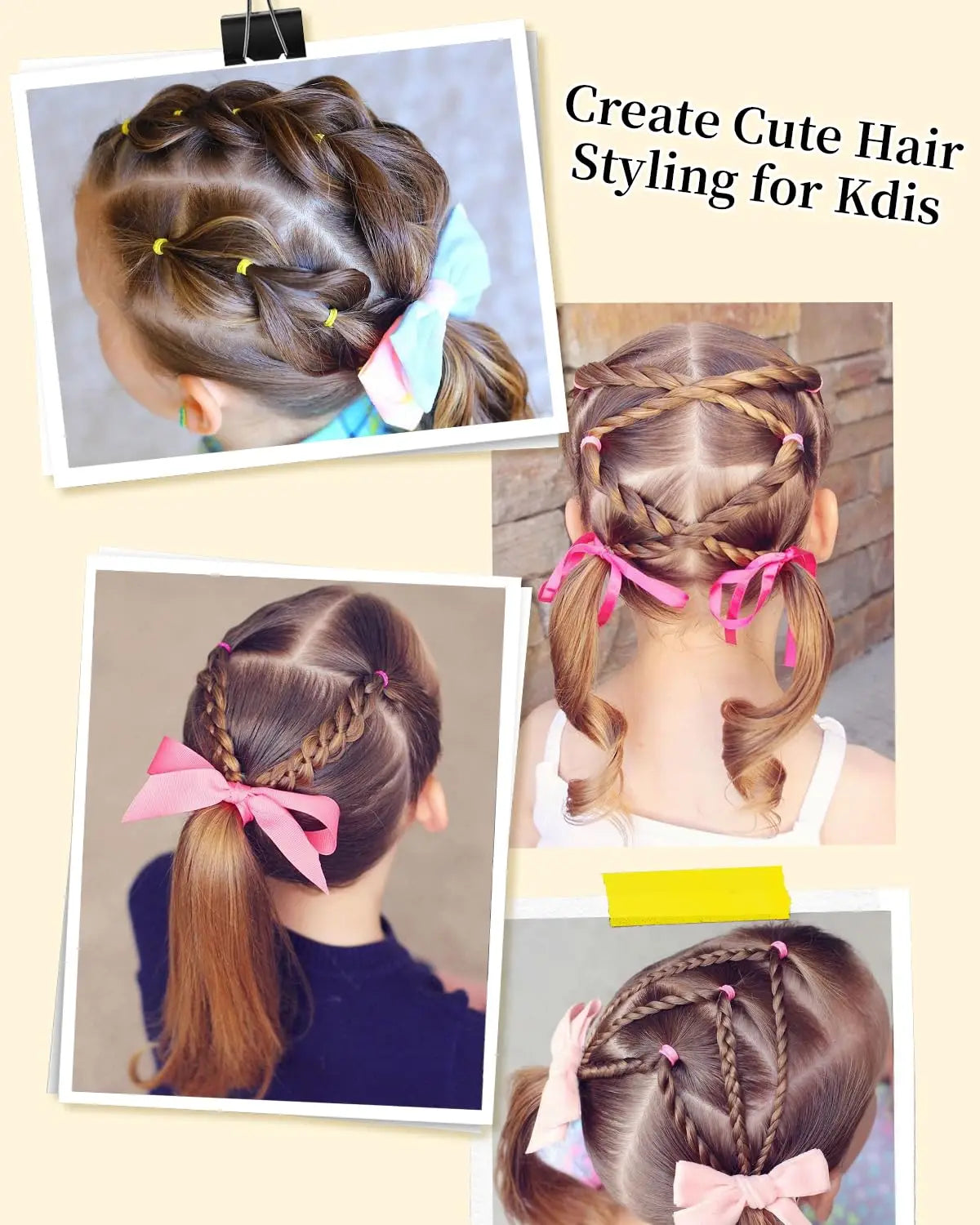 Styling Wax Sticks High Shine Smooth Hair and Wigs Solid Wax Sticks Natural Long-Lasting Anti-Frizz Pomade with 3 Combs Set - Artigo Importado