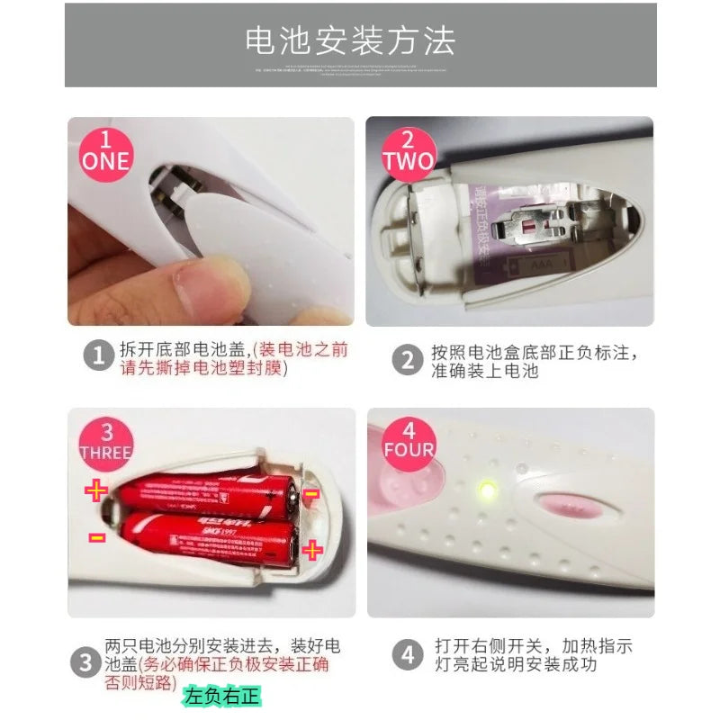 New Women Makeup Electric Heated Eyelash Curler Long Lasting Eye Lash Perm Heated Eyelashes Clip Automatic Tool - Artigo Importado