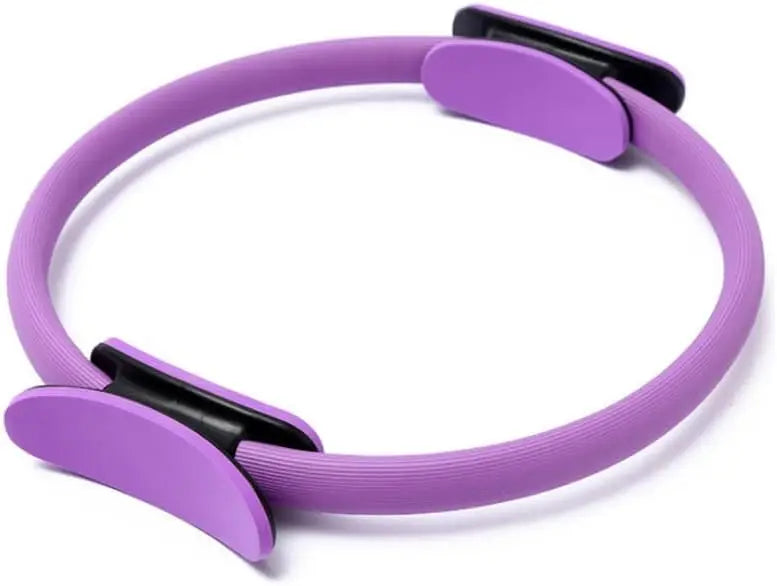 Yoga Pilates Ring Durable Non-Slip Exercise Circle Magic Exercise Circle with Dual Grip for Thigh Pelvic Floor Muscle Training - Artigo Importado