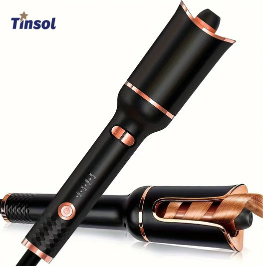 Automatic Hair Curler Auto Hair Curling Iron Ceramic Rotating Air Curler Air Spin Wand Styler Curl Machine Magic Hair Curler - Artigo Importado