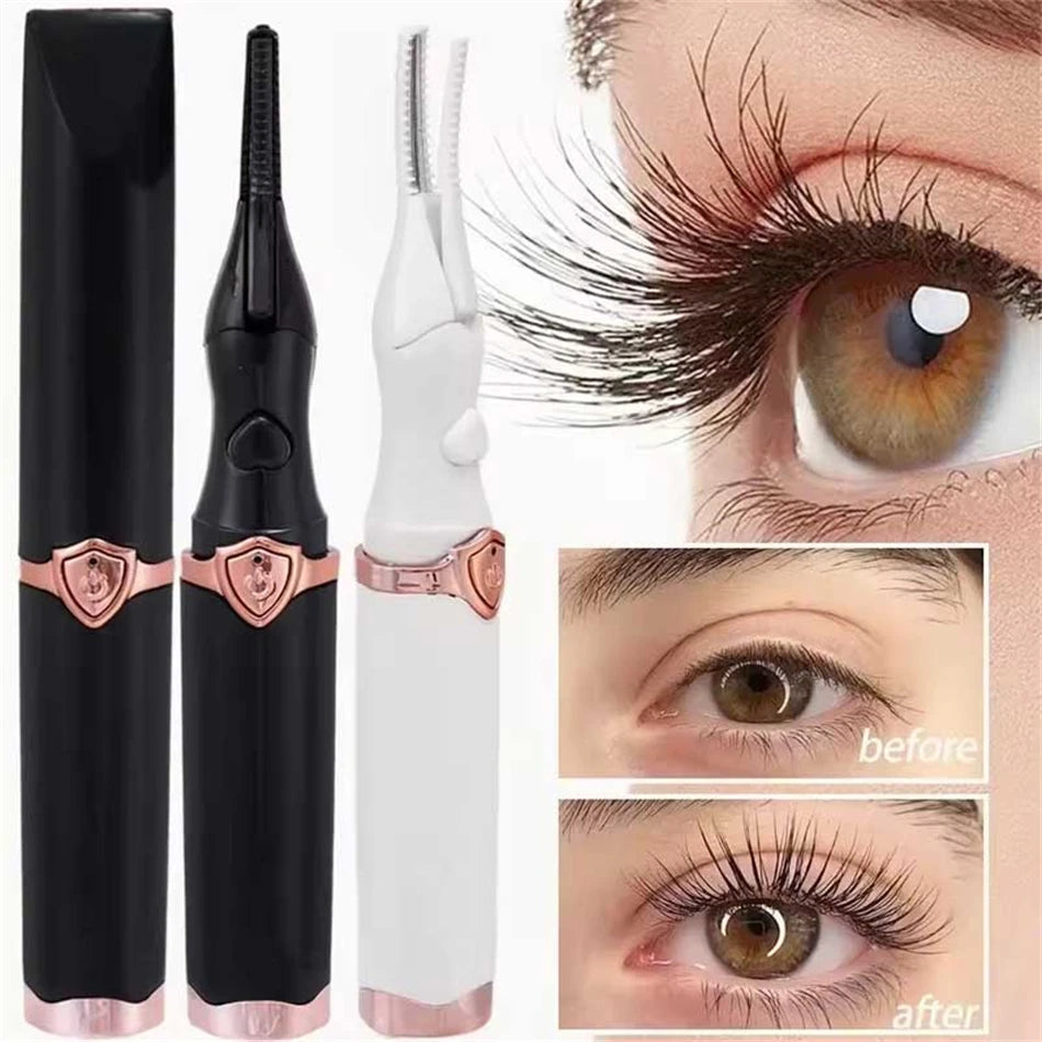 Heated Eyelash Curler for Women Mini USB Rechargeable Finalize Eyelash Tool for Makeup Natural Curling Eye Lashes 2025New - Artigo Importado