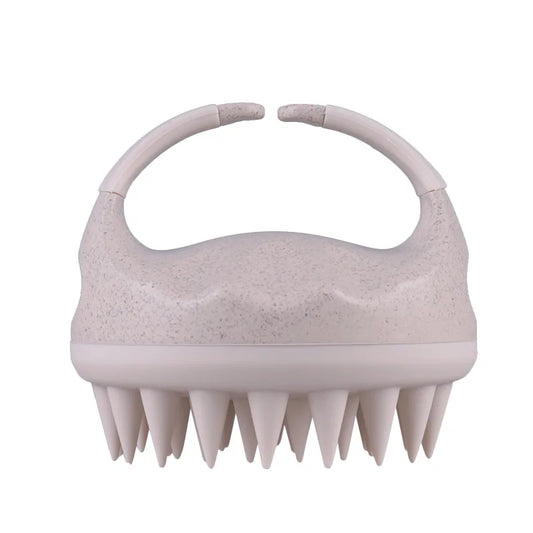 Hair Scalp Massager Shampoo Brush Soft Silicone Shampoo Brush Massage Shampoo Brush Clean Scalp Bath Comb Scalp Beauty Health - Artigo Importado