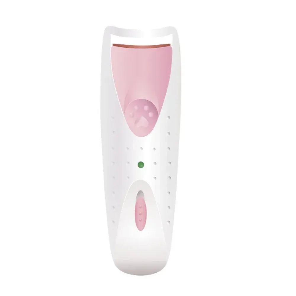 New Women Makeup Electric Heated Eyelash Curler Long Lasting Eye Lash Perm Heated Eyelashes Clip Automatic Tool - Artigo Importado