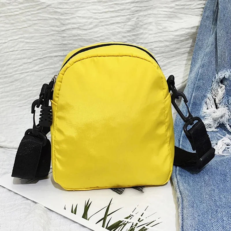 Crossbody Women Bag Fashion Single Shoulder Bags Female Nylon Spring Mini Female Bags Crossbody Women Bags - Artigo Importado
