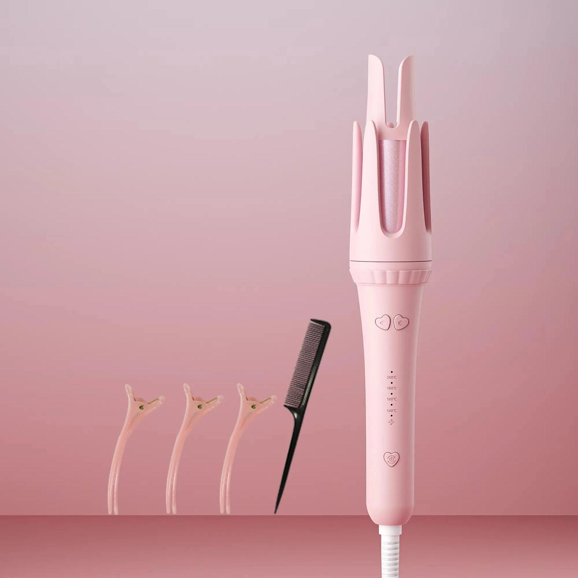 Automatic Hair Curling Iron 32mm Hair Curler Ceramic  Rotating Professional Hair Waver Curling Tool Hair curler for long hair - Artigo Importado