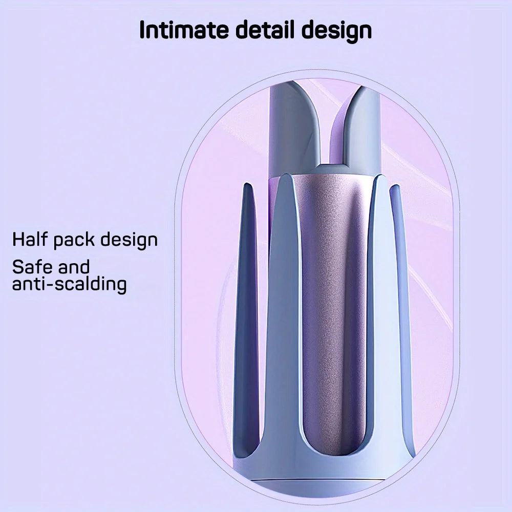 Automatic Hair Curler 32MM Auto Rotating Ceramic Hair Roller Professional Curling Iron Curling Wand Hair Waver - Artigo Importado