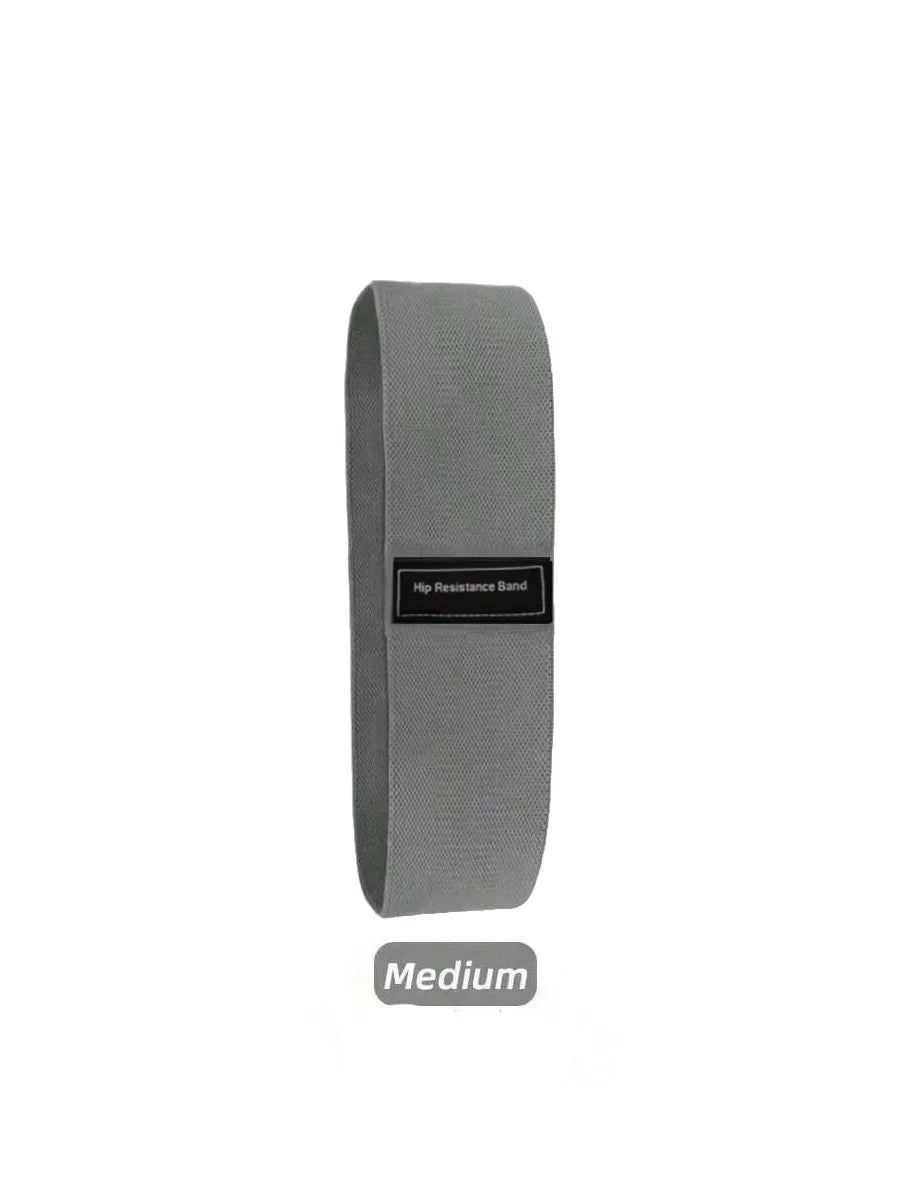 Basic Fabric Resistance Hip Booty Bands Glute Thigh Elastic Workout Bands Squat Circle Stretch Fitness Strips Loops Yoga Gym - Artigo Importado