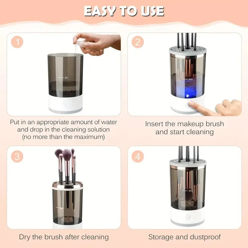Electric Makeup Brush Cleaner Machine - Artigo Importado