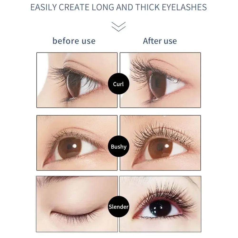 Electric Heated Eyelash Curler USB Rechargeable Eyelashes Curler 4 Mode Quick Heating Natural Curler Long Eyelash Lasting Makeup - Artigo Importado