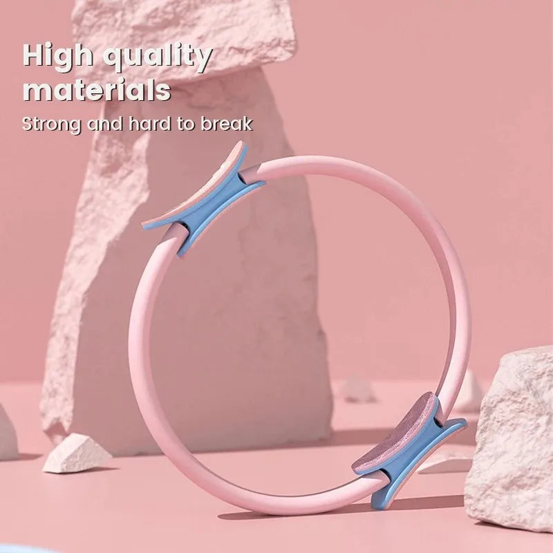 Yoga Fitness Pilates Ring Yoga Ring Open Back Ring Magic Ring Pelvic Floor Muscle Training Yoga Supplies Pilates Ring - Artigo Importado