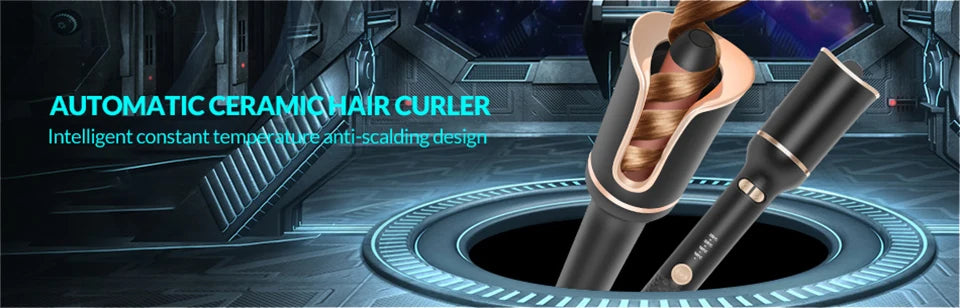 Automatically Hair Curler Automatic Looper Wavy Crimping Curl Tool - Artigo Importado