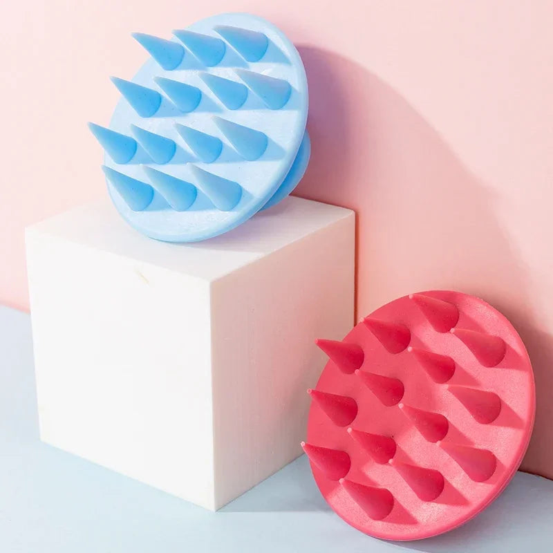 1pcs Hair Brush Scalp Massager for Hair Growth Mold-Free Silicone Scalp Massager Shampoo Brush Scalp Scrubber Exfoliator Tools - Artigo Importado