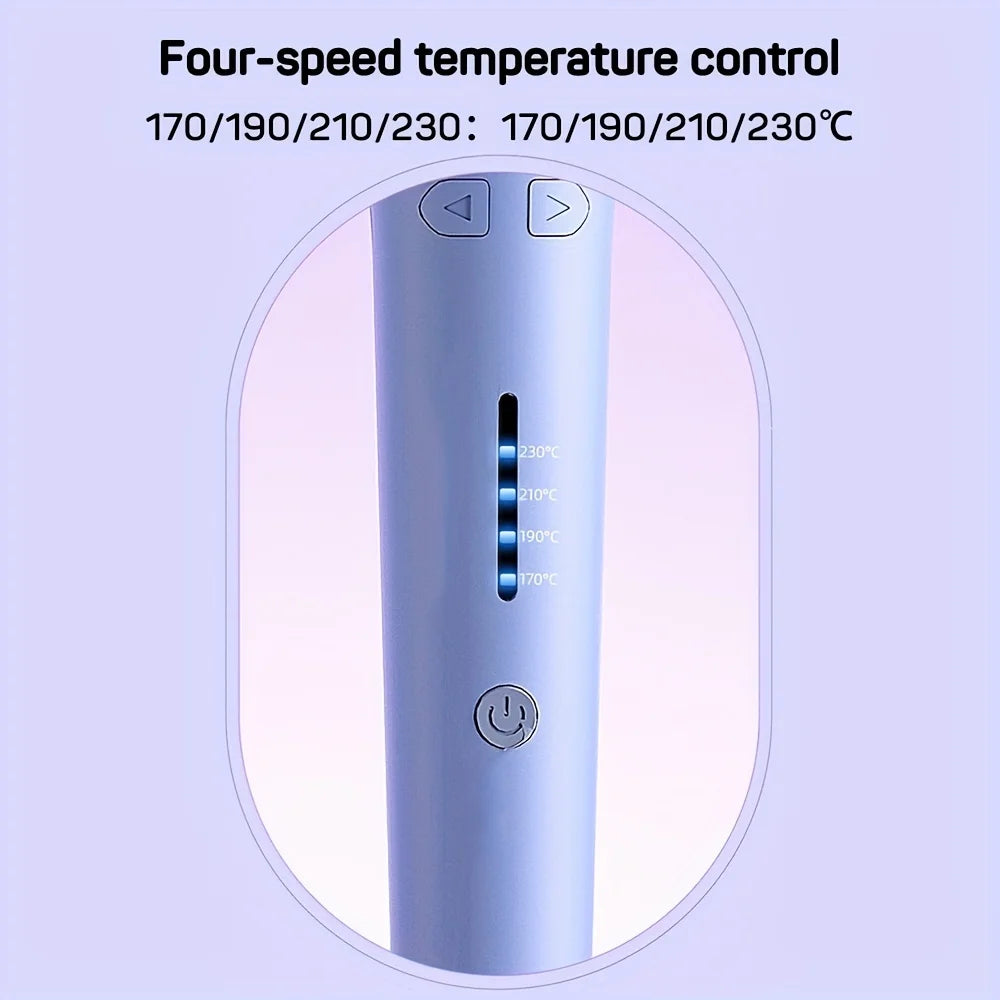 Automatic Hair Curler 32MM Auto Rotating Ceramic Hair Roller Professional Curling Iron Curling Wand Hair Waver - Artigo Importado