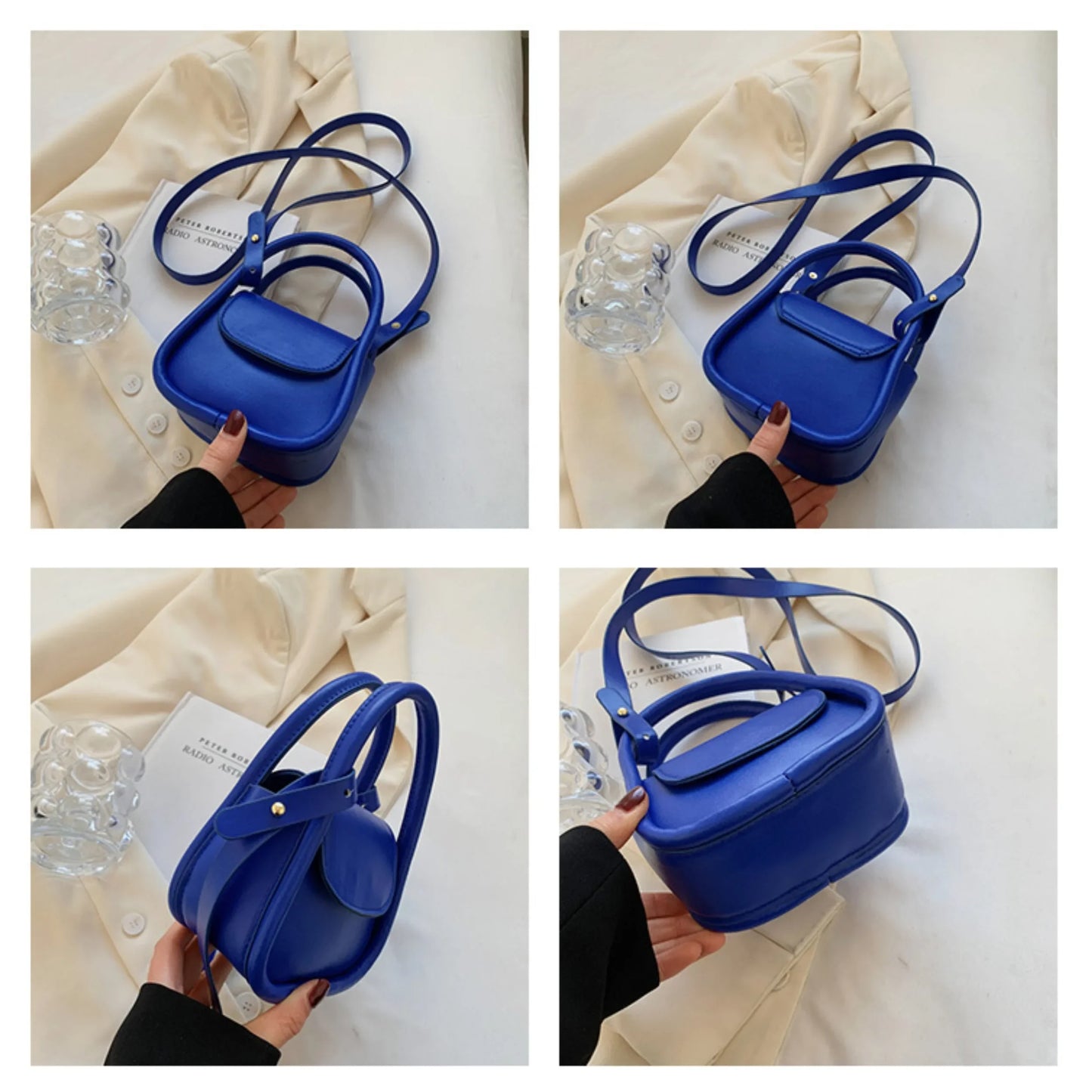 Mini Crossbody Bags for Women Fashion New Shoulder Bag Small Handbag Elegant Ladies Card Purses Women Messenger Bag - Artigo Importado