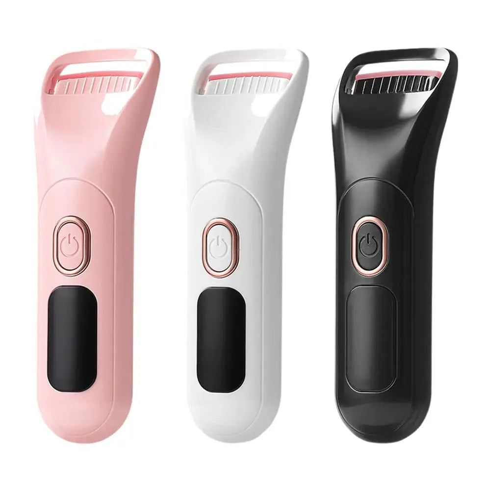 Heat Eyelash Curler Electric Eyelash Curler  Portable Curling Eyelash Eyelash Grafting Long Lasting Makeup Tools - Artigo Importado