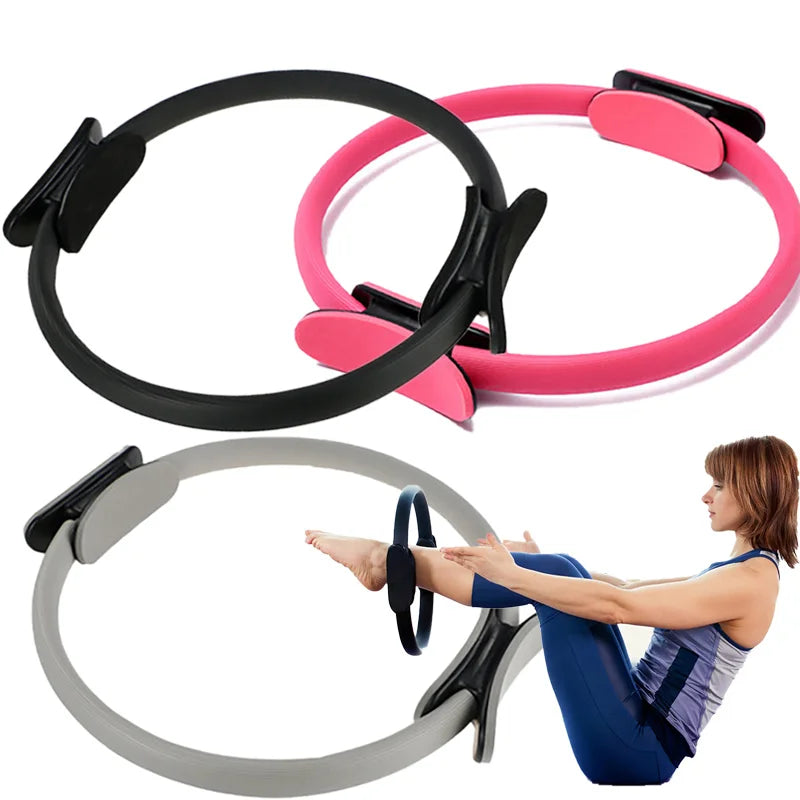 Yoga Fitness Pilates Ring Yoga Ring Open Back Ring Magic Ring Pelvic Floor Muscle Training Yoga Supplies Pilates Ring - Artigo Importado