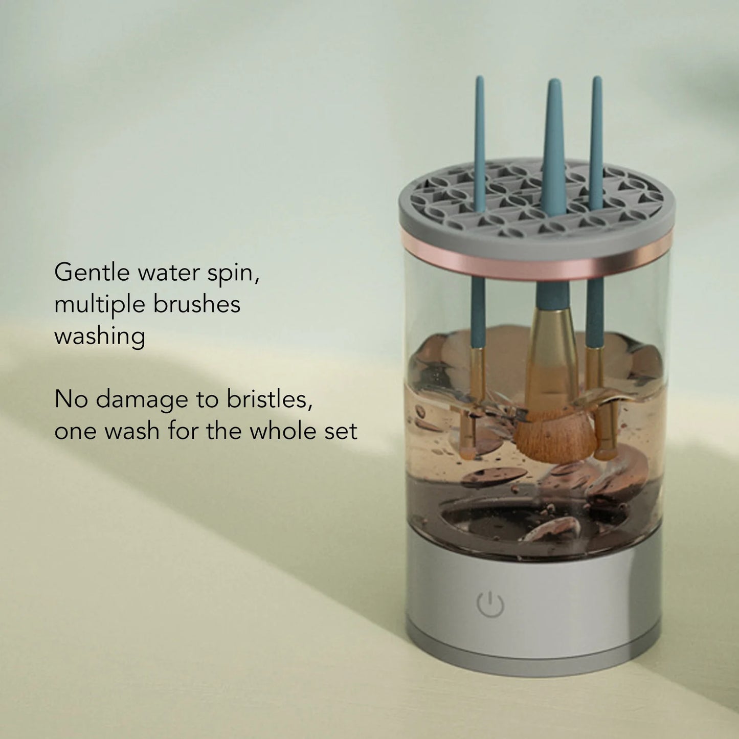 Electric Makeup Brush Cleaner Machine Automatic Brush Cleaner Machine Electric Cosmetic Automatic - Artigo Importado