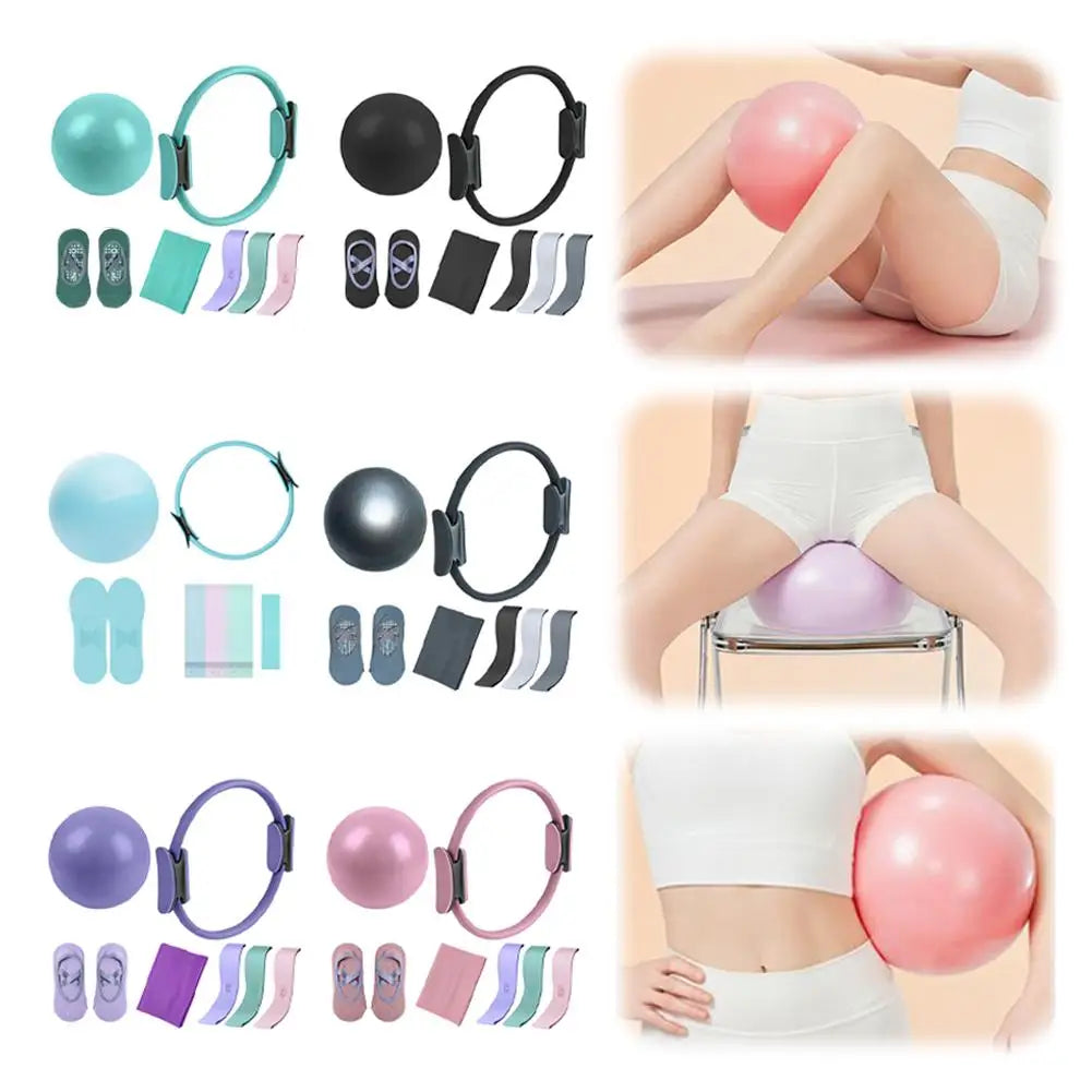 Yoga Fitness Ring Pilates Ring Women Girl Exercise Home Resistance Elasticity Yoga Gym Workout Pilates Circle Yoga Circle ﻿ - Artigo Importado