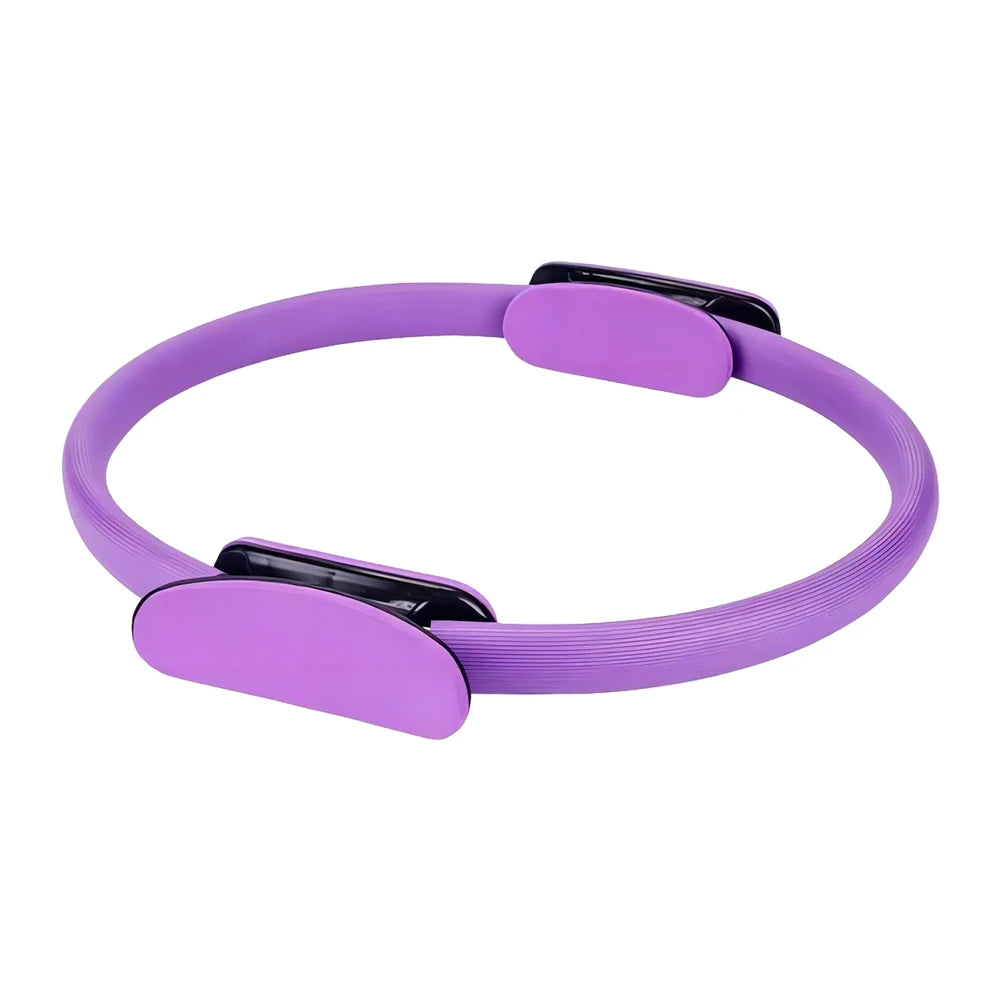 Pilates Ring Fitness Ring Portable Fitness Circle Flexible Resistance Exercise Equipment for Toning Inner & Outer Thighs - Artigo Importado