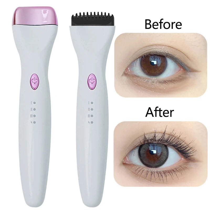 Heat Curling Electric Eyelash Curler Electric Heated Eyelash Grafting Long Lasting Hot Eyelashes - Artigo Importado