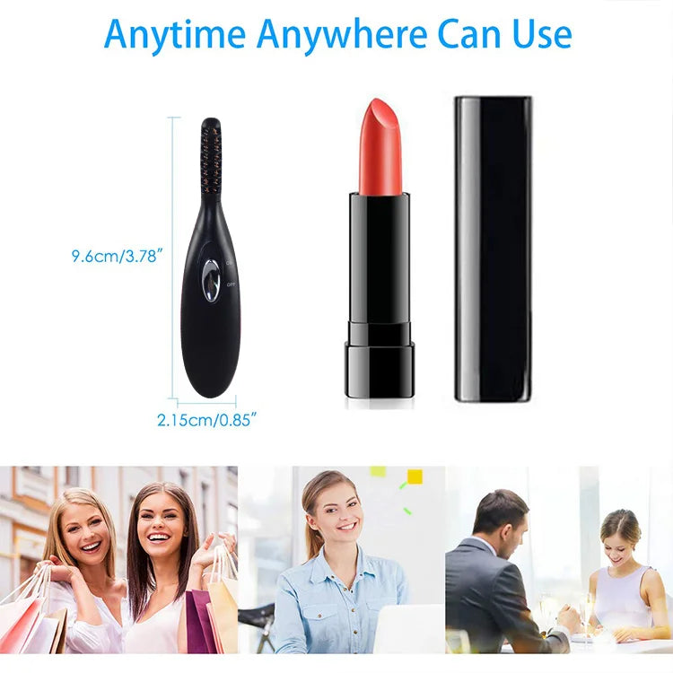 New Women Makeup Electric Heated Eyelash Curler Long Lasting Eye Lash Perm Heated Eyelashes Clip Automatic Tool - Artigo Importado