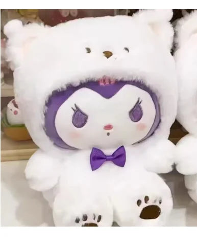 Sanrio Plush Kawaii Sanrio Kuromi My Melody Cinnamoroll Plush Toys Doll Pillow Anime Cartoon Kids Gifts Room Decoration Dolls.** - Artigo Importado