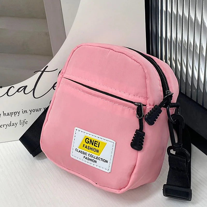 Crossbody Women Bag Fashion Single Shoulder Bags Female Nylon Spring Mini Female Bags Crossbody Women Bags - Artigo Importado