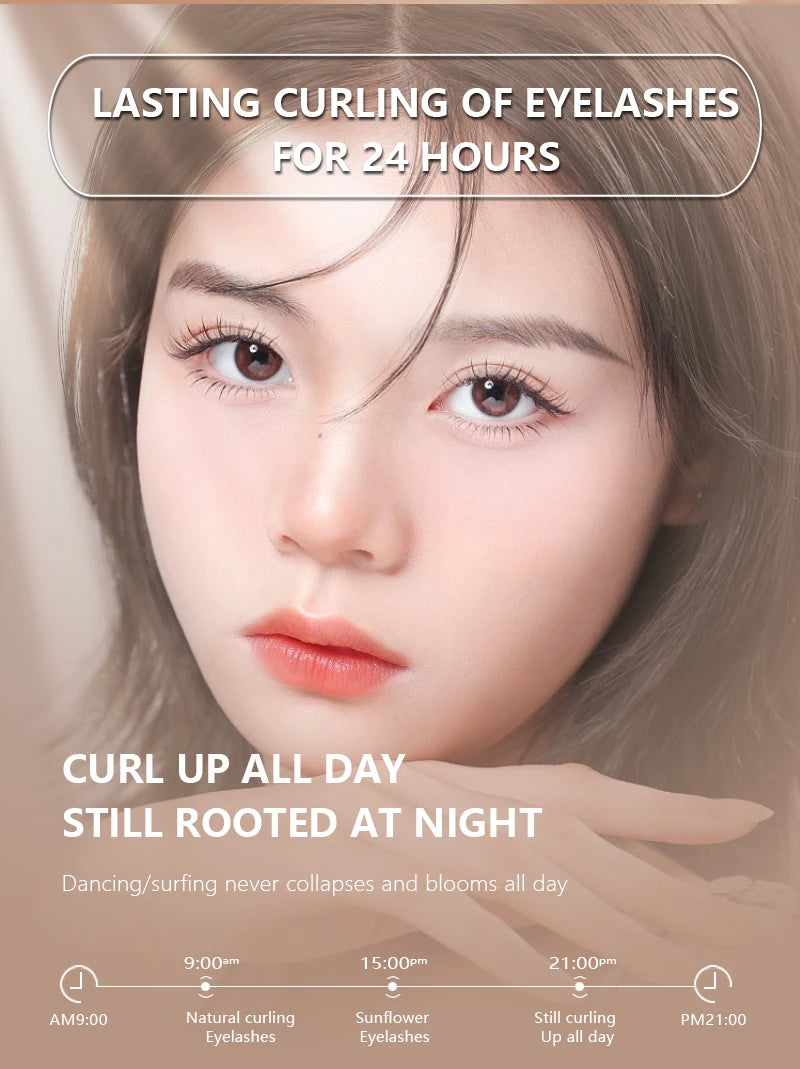 Heat Curling Electric Eyelash Curler Electric Heated Eyelash Grafting Long Lasting Hot Eyelashes - Artigo Importado