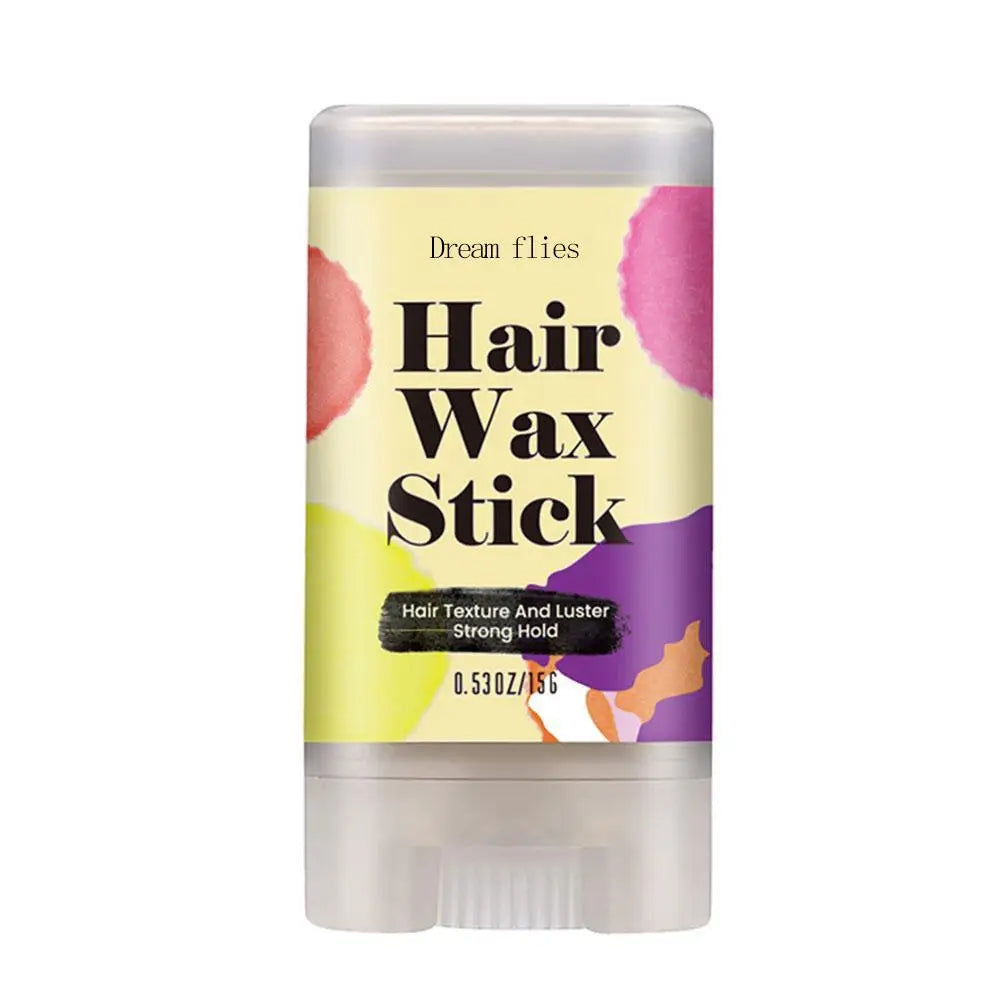 15g Portable Hair Wax Stick Hair Styling Wax Stick Hair Molding Stick Non-greasy Hair Wax For Edge Curly Hair Frizz Hair - Artigo Importado
