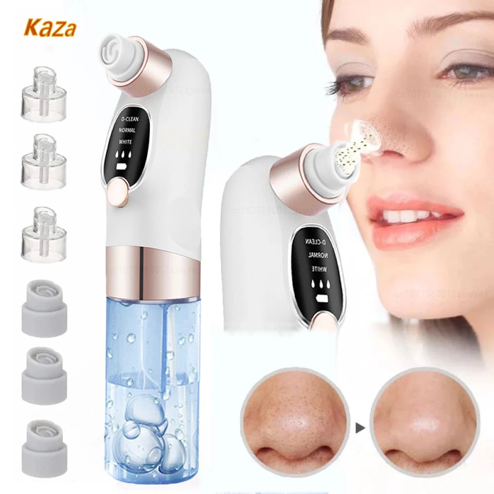 Blackhead Remover Pore Vacuum Face Cleaner Electric Pimple Acne Black Head Removal USB Rechargeable Water Cycle Black Dot Remove - Artigo Importado