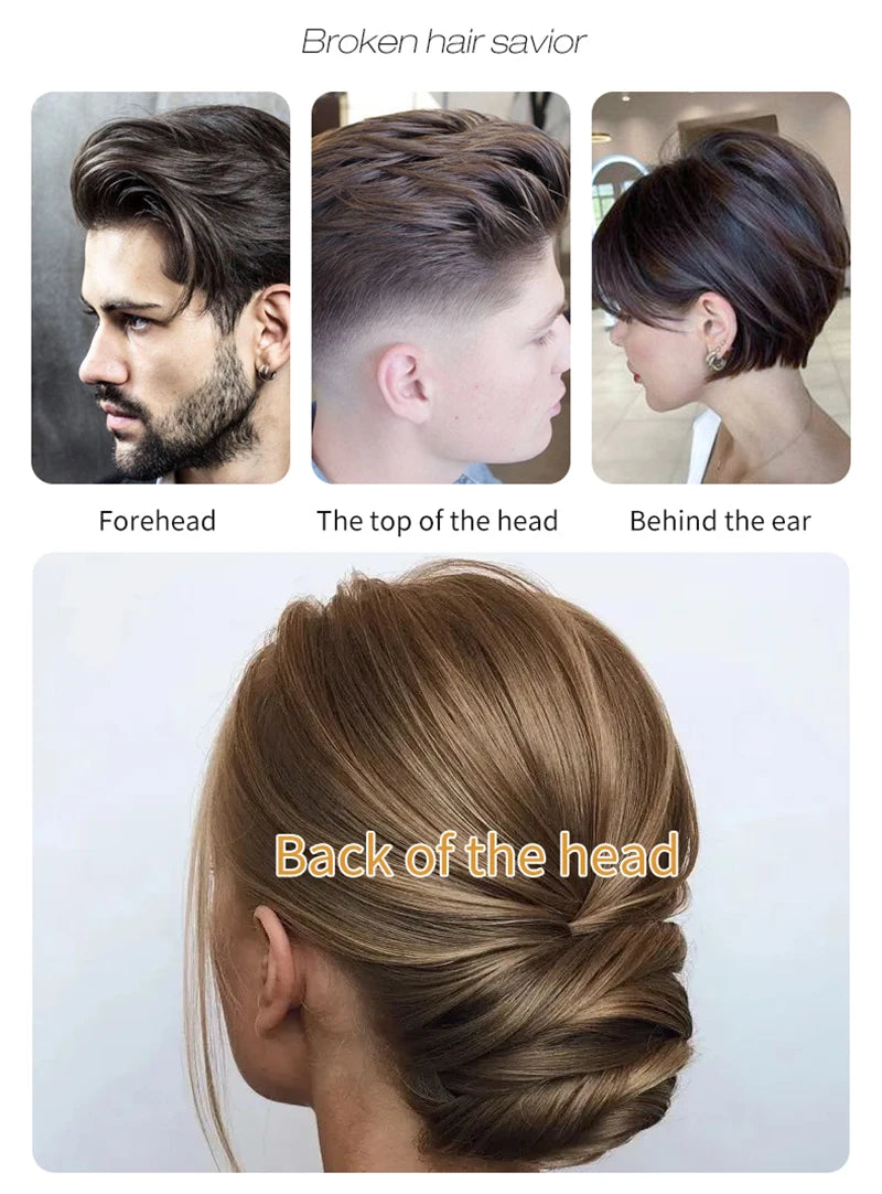 75g/1pcs Hair Styling Wax Stick,Refreshing Non-Greasy，Suitable For Controlling Frizzy And Unruly Edges Of Natural Or Wig Hair - Artigo Importado