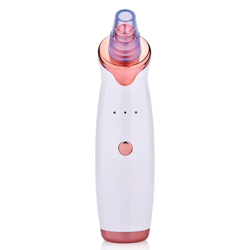 Electric Vacuum Blackhead Removal Facial Cleansing Black Spots Suction Acne Pimple Remover Beauty Instrument Skincare Tools - Artigo Importado