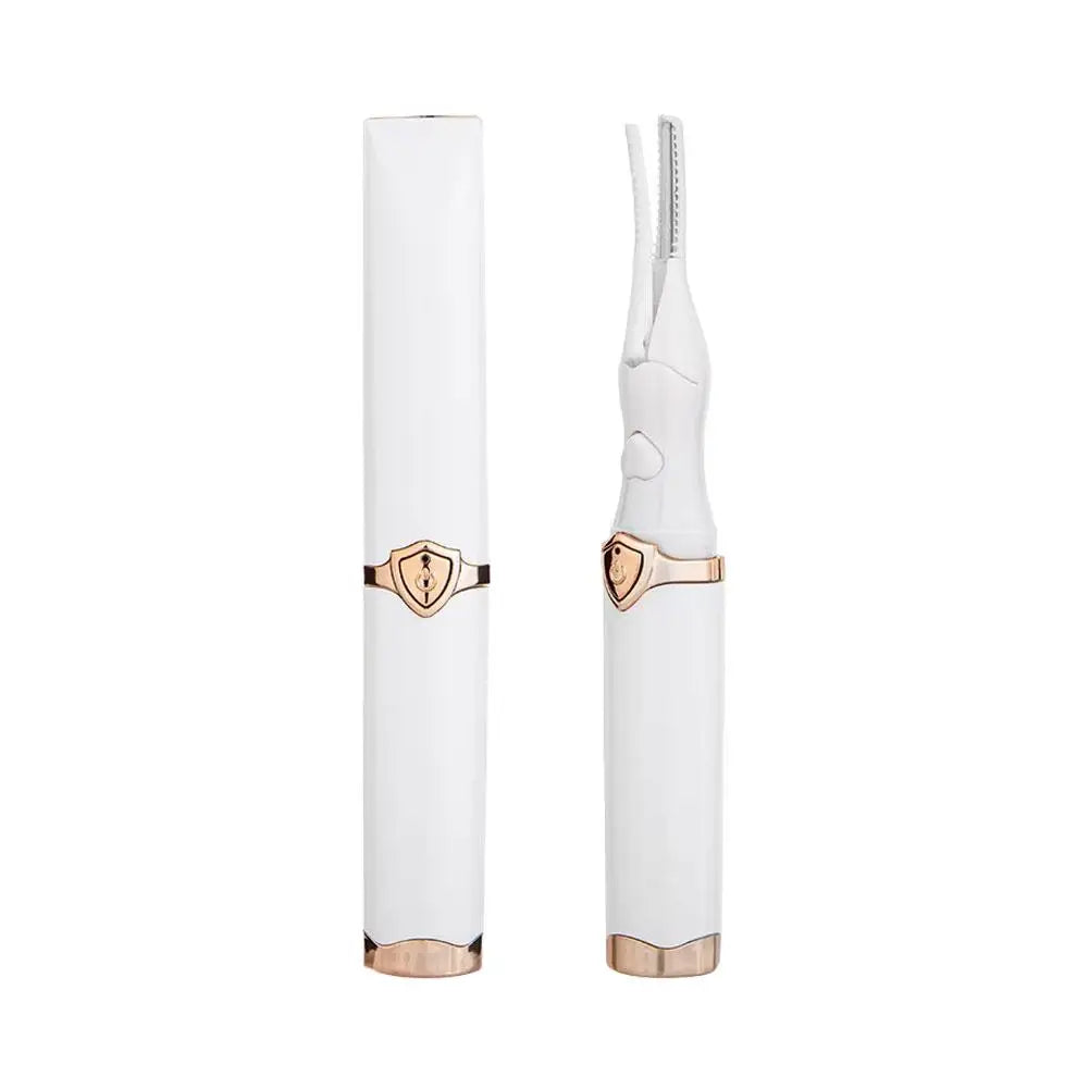 Thermal Eyelash Curler New Electric Heated Eyelash Curler Portable Intelligent Temperature Control Styling Make Up Beauty Tool - Artigo Importado