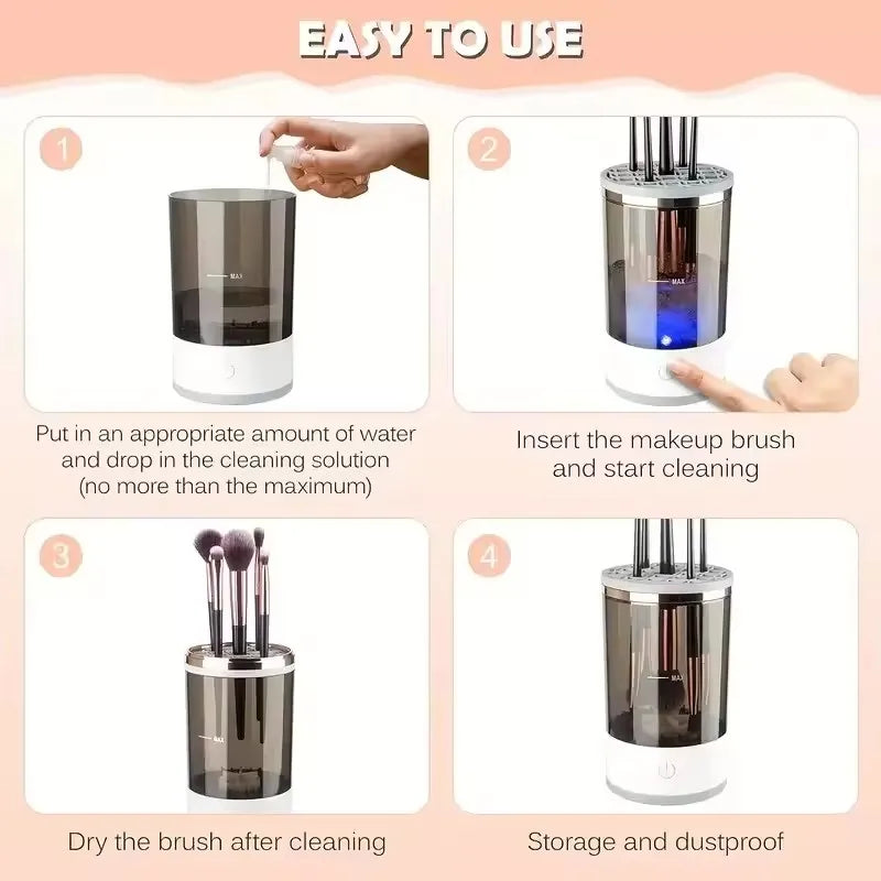 Electric Makeup Brush Cleaner Machine - Artigo Importado