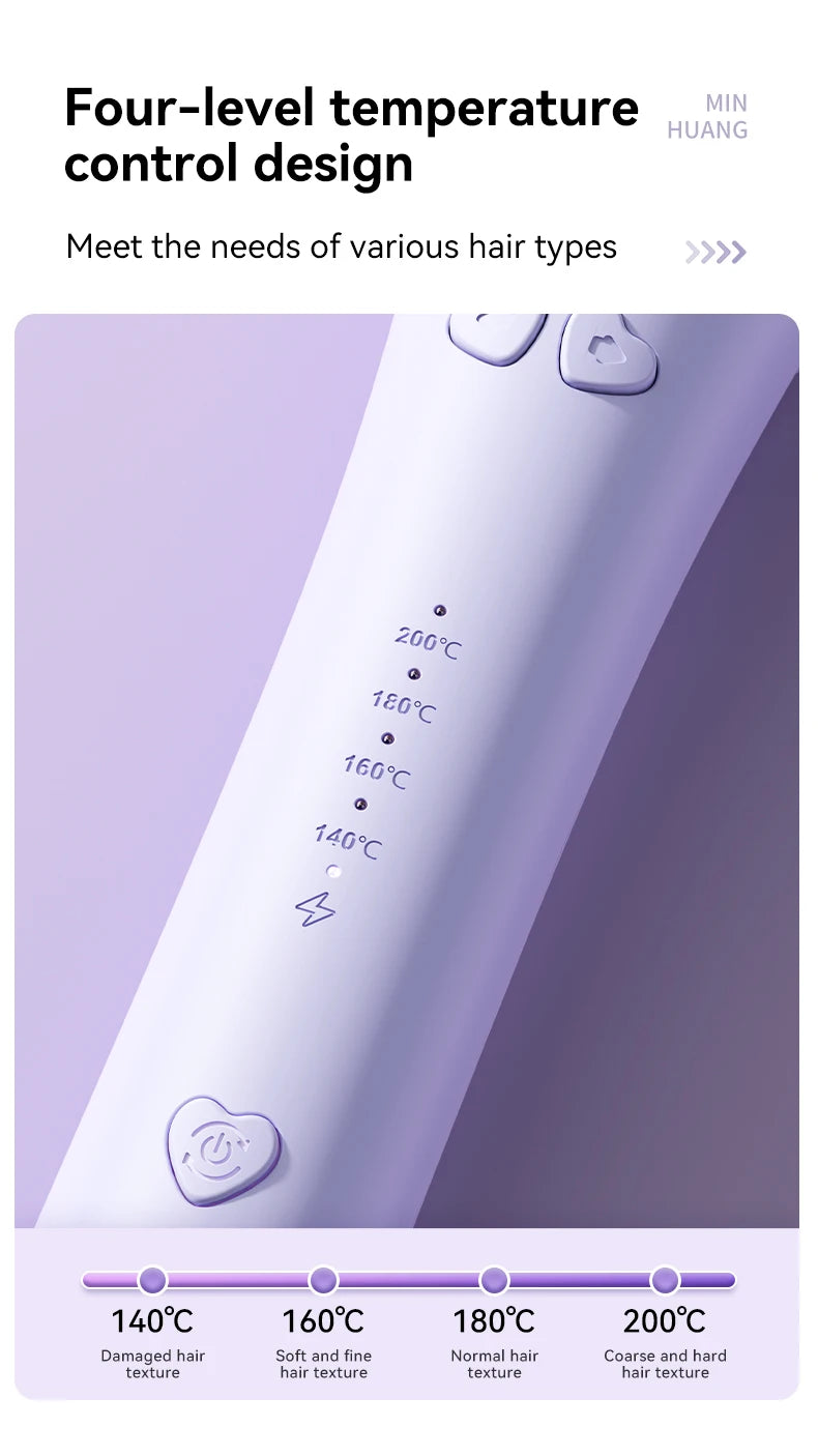 Automatic Hair Curling Iron 32mm Hair Curler Ceramic  Rotating Professional Hair Waver Curling Tool Hair curler for long hair - Artigo Importado