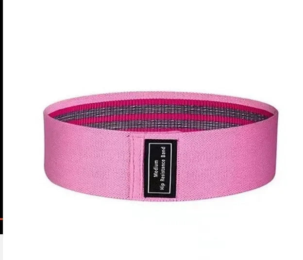 Fabric Resistance Hip Booty Bands Glute Thigh Elastic Workout Bands Squat Circle Stretch Fitness Strips Loops Yoga Gym Equipment - Artigo Importado