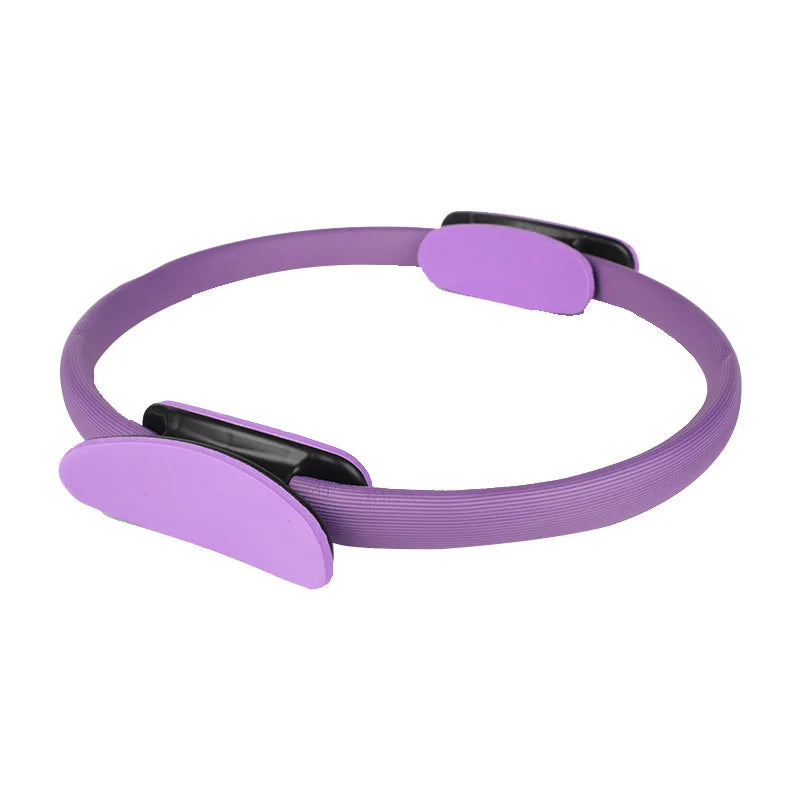 Yoga Pilates Ring Durable Non-Slip Exercise Circle Magic Exercise Circle with Dual Grip for Thigh Pelvic Floor Muscle Training - Artigo Importado