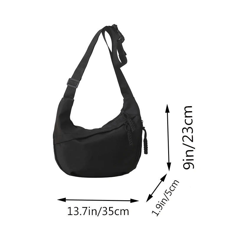 New style crossbody handbag for women, fashionable mini street small shoulder bag, lightweight and single-shoulder design. - Artigo Importado