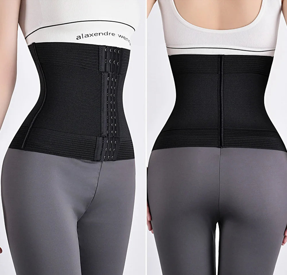 Naisstoo Waist Trainer Belt Body Shaper Tummy Control Slimming Belt Waist Support Belt Everyday Wear - Artigo Importado