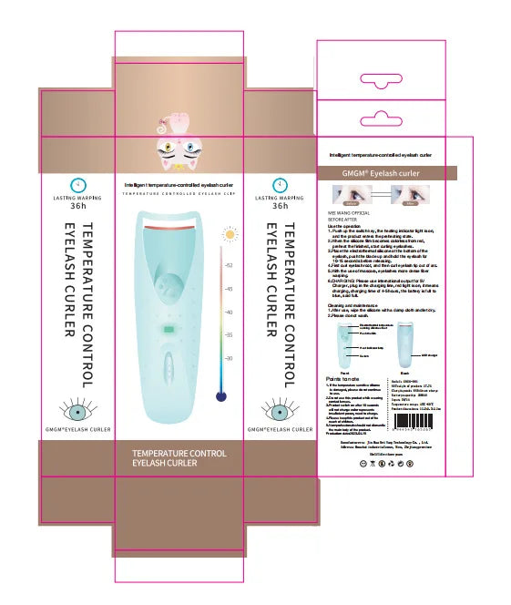 New Women Makeup Electric Heated Eyelash Curler Long Lasting Eye Lash Perm Heated Eyelashes Clip Automatic Tool - Artigo Importado