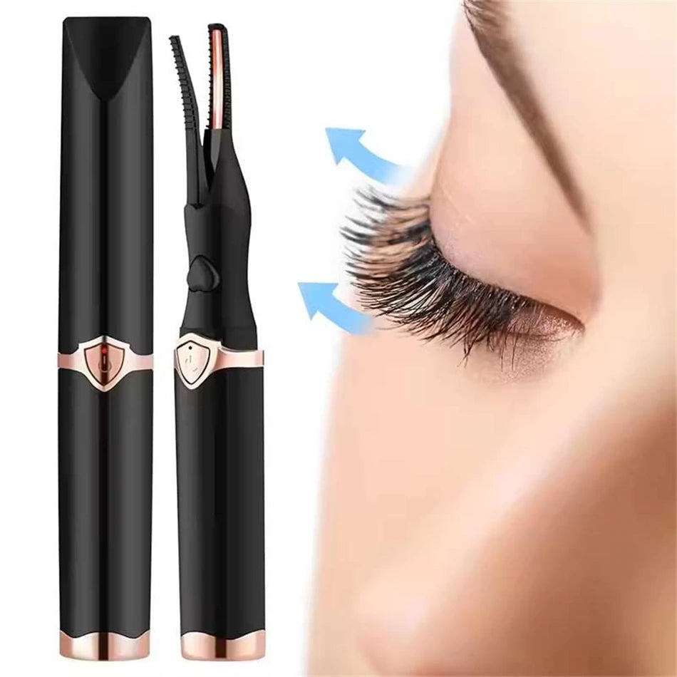 Heated Eyelash Curler for Women Mini USB Rechargeable Finalize Eyelash Tool for Makeup Natural Curling Eye Lashes 2025New - Artigo Importado