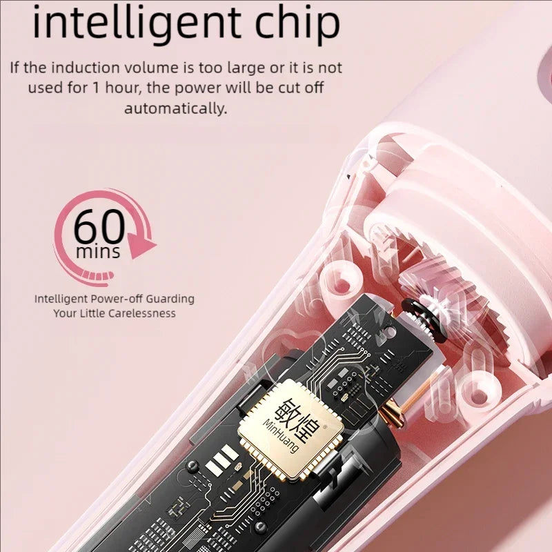 Automatic Hair Curling Iron 32mm Hair Curler Ceramic  Rotating Professional Hair Waver Curling Tool Hair curler for long hair - Artigo Importado