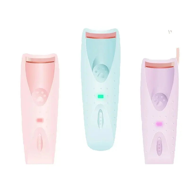 New Women Makeup Electric Heated Eyelash Curler Long Lasting Eye Lash Perm Heated Eyelashes Clip Automatic Tool - Artigo Importado